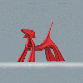 cane scp 003 scultura 3d modello lealtà realismo decorazione arte amicizia natura affetto animale domestico compagno espressione fedeltà culto eleganza elegante regalo emozioni 3d print model - Mito3D
