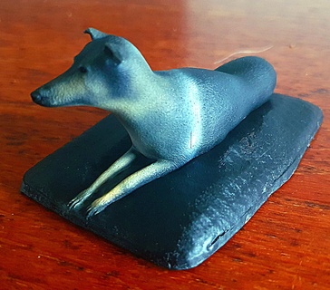 dog theo animal animals sculpture 3d 3dmodel 3dprint 3dprintable pet canine 3d print model - Mito3D