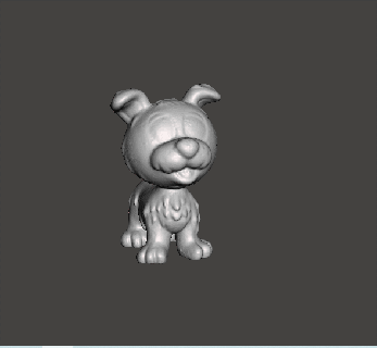 dog toy figurine funny animal mascot stl obj figure fun 3d print model - Mito3D