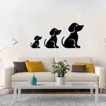 dog wall home animal architecture design living decoration modern decorate animals puppies 3d print model - Mito3D