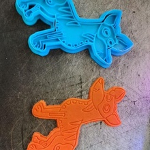 köpek xolo alebrije kurabiye kesici kafatası gün ölü cadılar bayramı kalıp 3d print model - Mito3D
