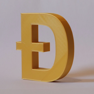 Dogen Münze Dogecoin Krypto Währung Blockchain Schlüssel Shiba inu 3d print model - Mito3D