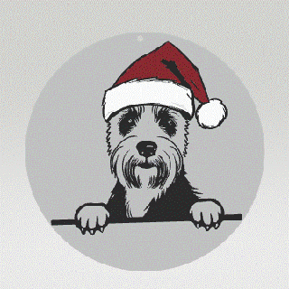 Doggo Weihnachten Baum Ornament airedale Terrier verschiedene fdm Harz sla Ender Dekorationen Dekor Hund 3d print model - Mito3D