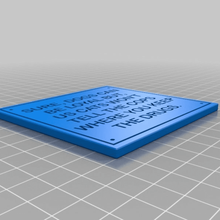 dogs plate plaque quote quotes signs_logos 3d print model - Mito3D