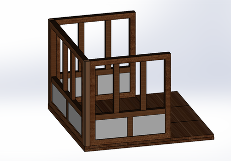 dojo fin chambre Asie Japon rpg 3d print model - Mito3D