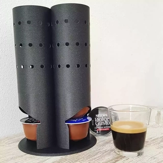 dolce gusto capsule dispenser coffee kitchen 3d print model - Mito3D