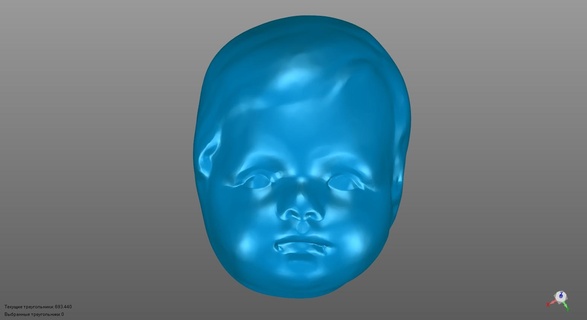 doll's face children emotions manual work doll design man portrait character craft craftsman 3d print model - Mito3D