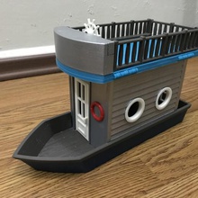doll boat house game 3d print model - Mito3D