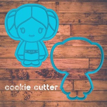 boneca biscoito cortador mu eca cokie galleta muñeca personaje 3d print model - Mito3D