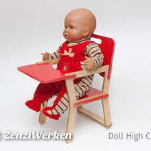 doll high chair obsolete home model furniture zenziwerken stepcraft plywood cnc router 6mm 3d print model - Mito3D