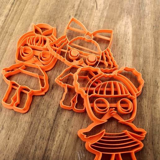 bambola lol cutter collezione casa 3D print model - Mito3D