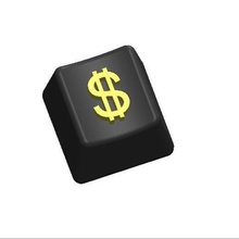 dollar keycap gadget keyboard euro mechani cal 3d print model - Mito3D