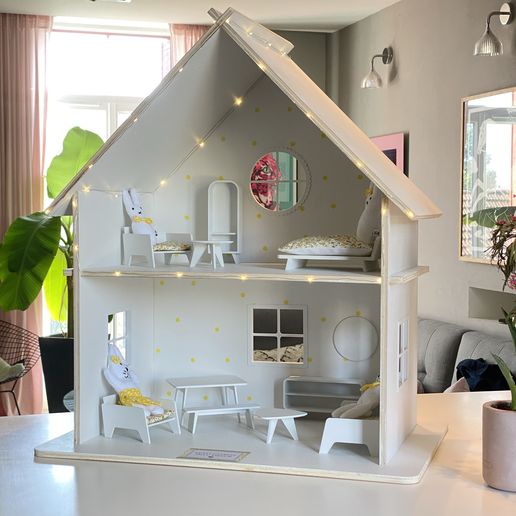 casa muñecas mueble maison pup juguete muebles 3D print model - Mito3D