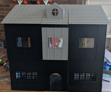 maison poupées bâtiment paramétrique cadquerie fantaisie miniature 3d print model - Mito3D
