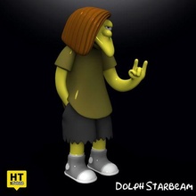 dolph starbeam simpsons los simpson 3d print model - Mito3D