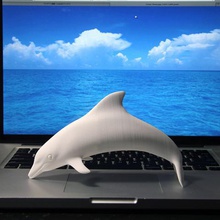 Delfine-Delfin Kunst 3d print model - Mito3D