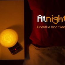 cupola atnight app casa letto la lampada luce notturna relax sonno lo yoga forniture di famiglia 3d print model - Mito3D