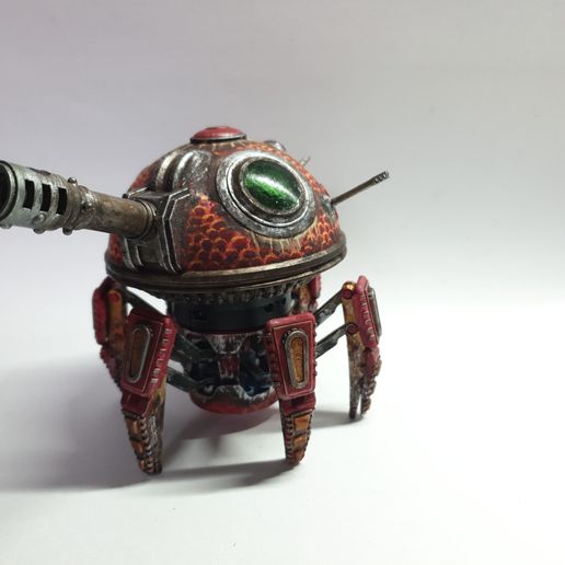 domecrawler pezzi admech adeptus meccanico dunecrawler 40k warhammer hexbug 3D print model - Mito3D