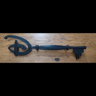 kubbeli Disney anahtar Sanat Disney anahtar anahtar Disney dekorasyon 3d print model - Mito3D