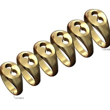 cupola pufflink forma sigillo squillare taglia 6to11 gioielleria sbuffo collegamento catena gucci bling oro stampabile moda argento lusso ovale sterlina dichiarazione 3d print model - Mito3D