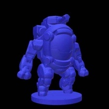 domination robinet marque 18mm échelle jeu plateau jeux société fantaisie Jeu Jeux mecha miniature miniatures multivers jouer rôle rpg science fiction scifi guerre wargaming voyageur tactique 3d print model - Mito3D