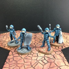 dominion task force 28mm scale game 3d print model - Mito3D