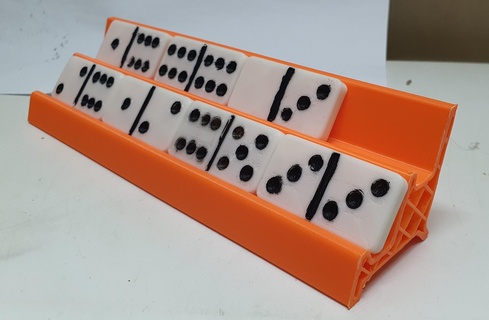 domino grille domino grille 3d print model - Mito3D
