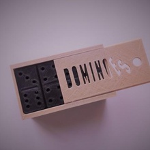 las fichas de dominó juego 3d print model - Mito3D