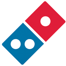 domino Pizza loghi 1 2 logo emblema avatar telaio icona 3dkma 3d print model - Mito3D