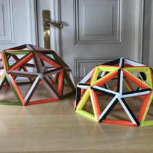domo toy dome geodesic domotoy lego educational construction kreativpley viviendasalternativas buildable home self-construction 3d print model - Mito3D