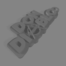 Don diablo porte clés logo dj DJ maison diable edm 3d print model - Mito3D