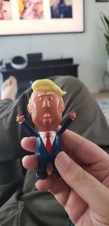 Donald Trumpf Figur verschiedene Spielzeug Aktion Zahl 3d print model - Mito3D