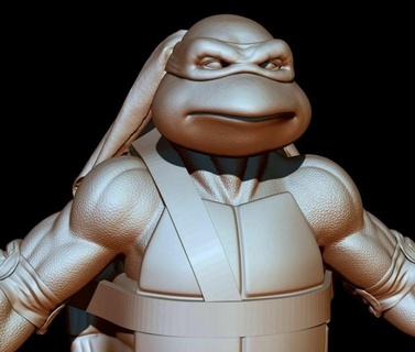 Donatello ninja tartaruga cosplay tmnt tartarugas suporte réplica 3d print model - Mito3D