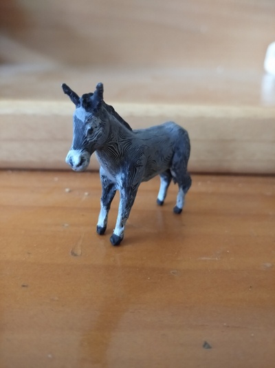 donkey burrito animal farm domestic field mule 3d print model - Mito3D