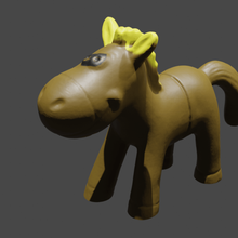âne animal poney 3d print model - Mito3D