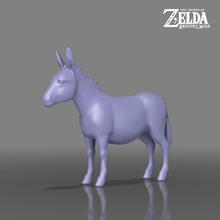 donkey - legend zelda breath wild game nintendo switch link wiiu wii 3d print model - Mito3D