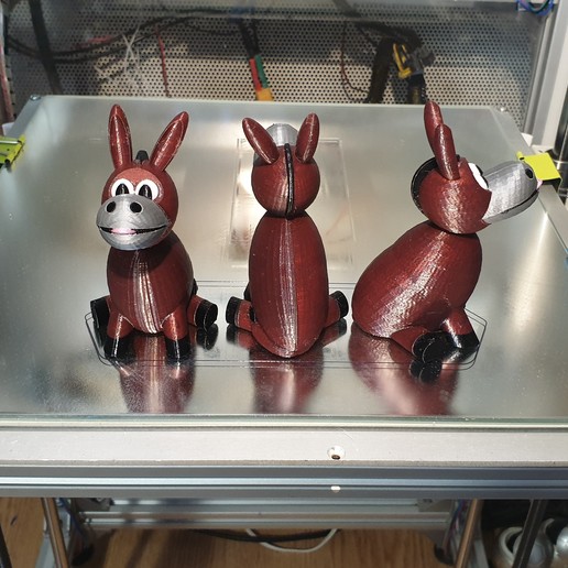 donkey art animals animal 3D print model - Mito3D