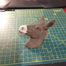 donkey head gadget ane animal 3d print model - Mito3D