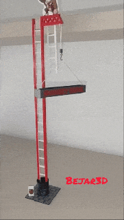 donkey kong ladder beams toy retro 3d print model - Mito3D