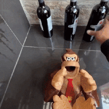 donkey kong wine carrier 3d print model - Mito3D