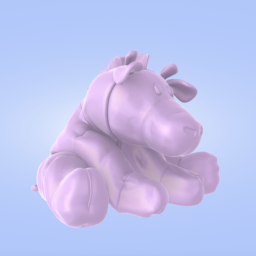 donkey toy 3D print model - Mito3D