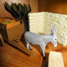 burro.art.santon.animal 3d print model - Mito3D
