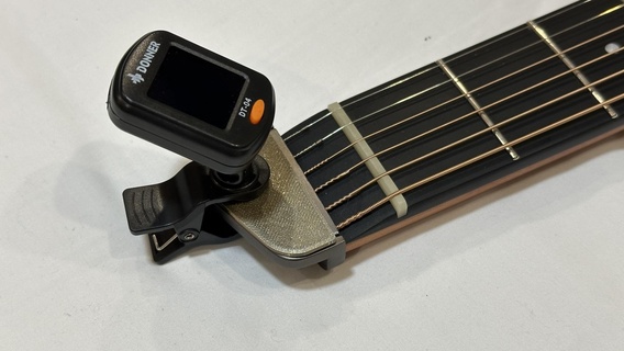 donateur silence guitare tête Vide tuner 3d print model - Mito3D