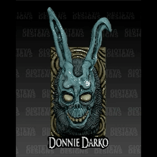 Donnie darko frank Hase Magnet Spiel Kino stl Maske dunkel Figur 3D print model - Mito3D