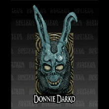 donnie darko franco conejito imán juego cine stl Conejo máscara oscuro figurilla 3d print model - Mito3D