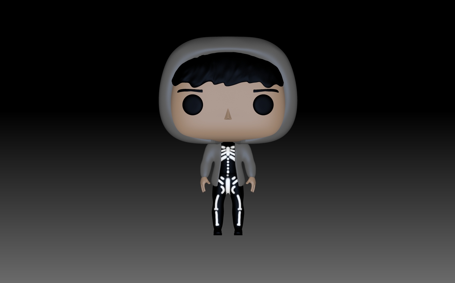 donnie darko sleketon costume funko Halloween 3D print model - Mito3D