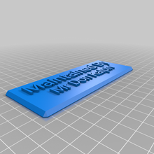 don customized office 3d print model - Mito3D