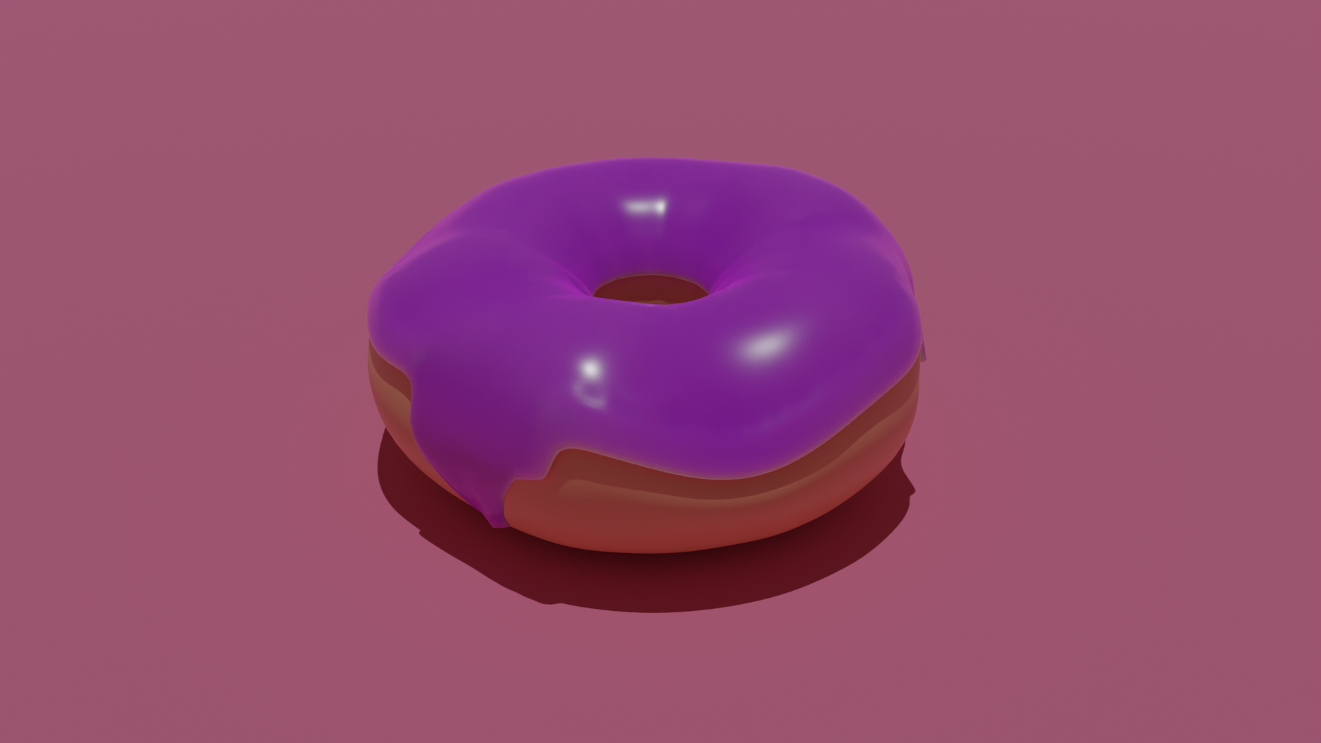 donut 3D print model - Mito3D