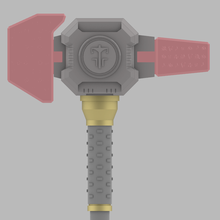 doom - sentinel hammer 3d print model - Mito3D