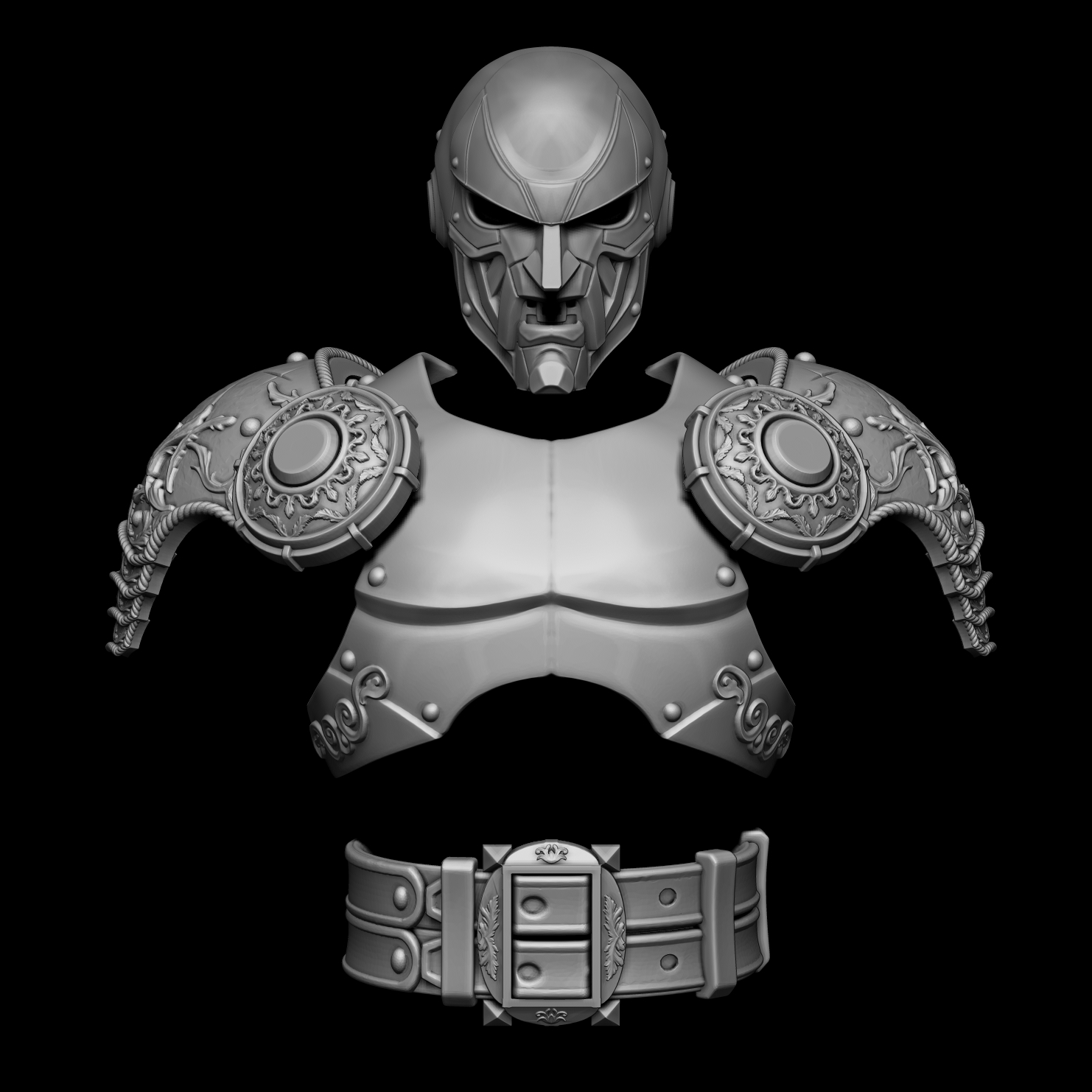 Untergang Rüstung Geisterfahrer Wunder wunderbar Batman Rotkäppchen dc Dc comics Charakter Design Bildhauerei 3D print model - Mito3D